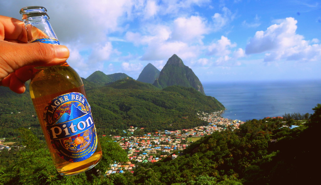 Piton Beer with a View Please link and credit either UWICL… Flickr