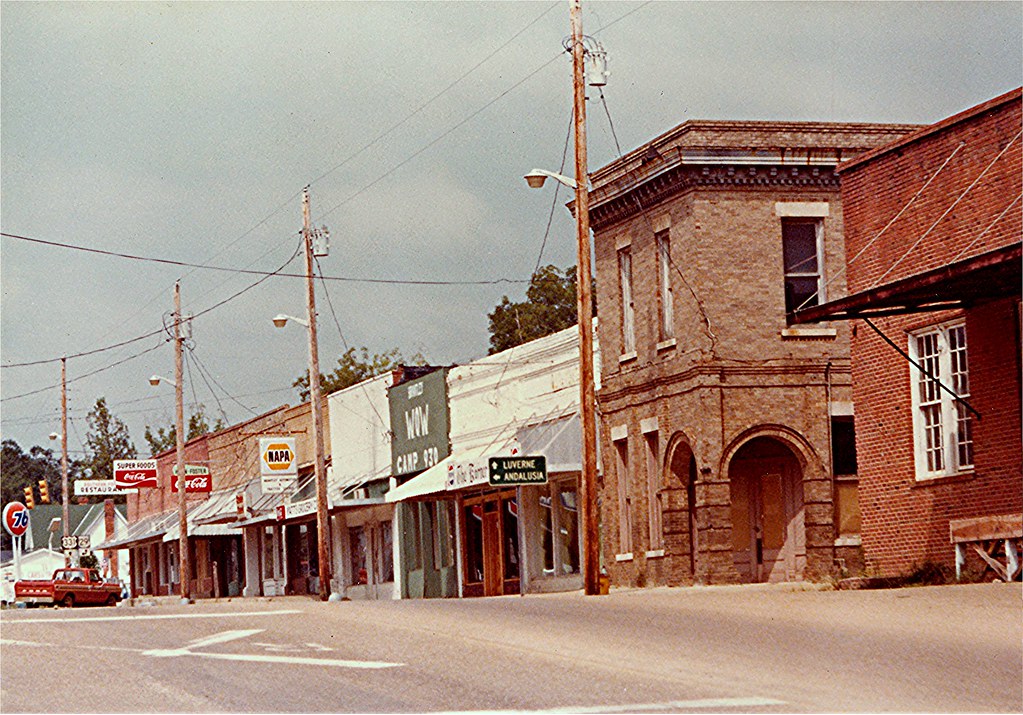 Old Town Brantley Brantley, AL Sept 1979 Kendrick Shackleford