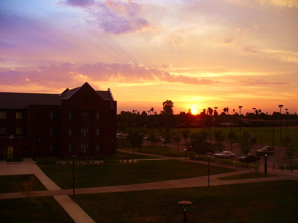 UOP Sunset Sunset, UOP, Stockton, CA Boysilent4 Flickr