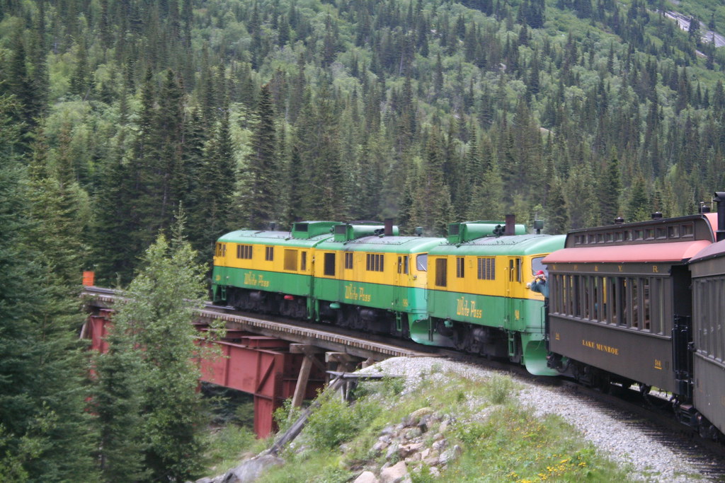 Skagway Train This is a train you can ride into British Co… Flickr