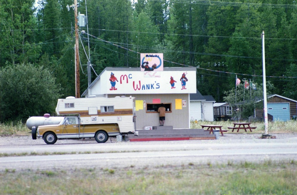 McWank's A fast food joint in Watson Lake, Yukon, Canada. … Flickr