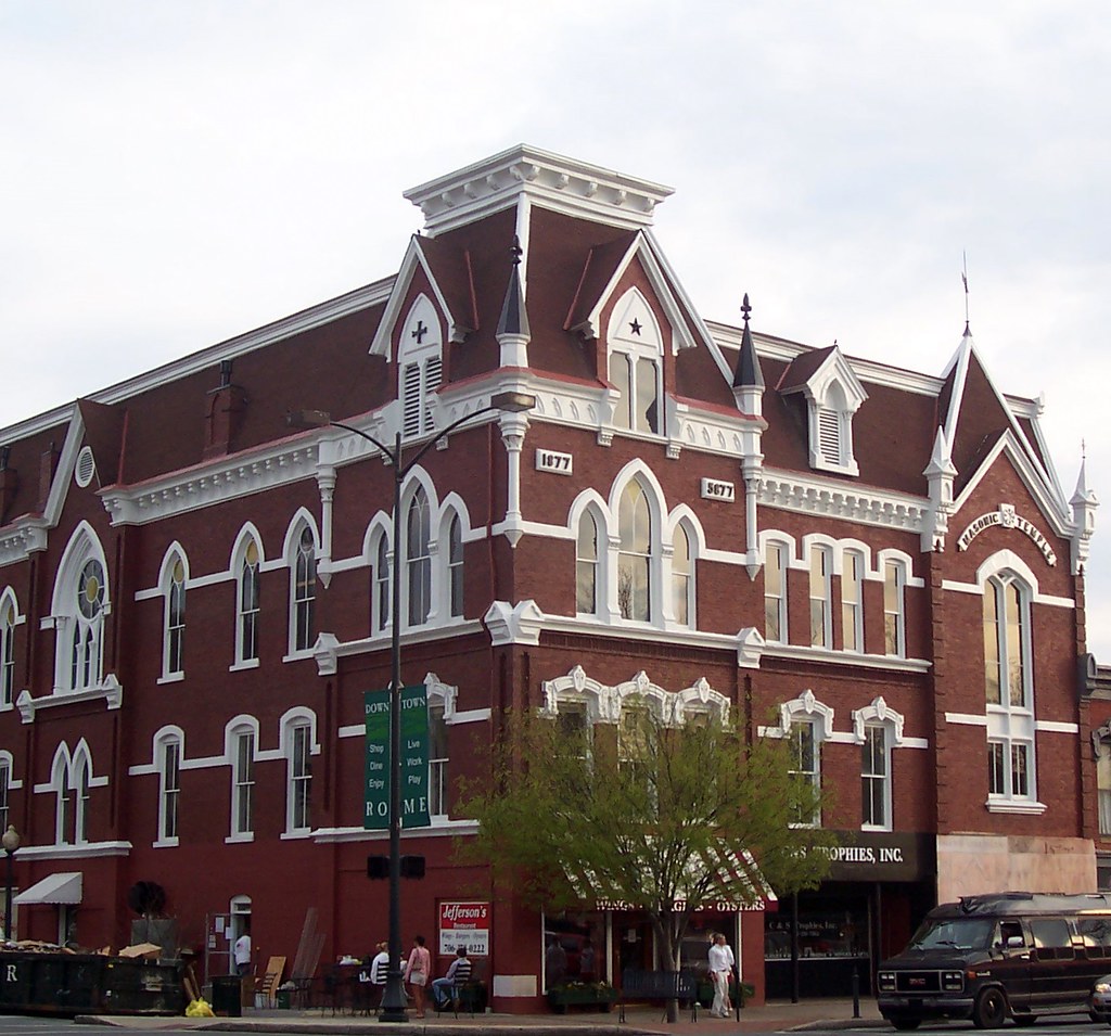 Masonic Lodge Rome, 336 Broad Street. 1877. This… Flickr