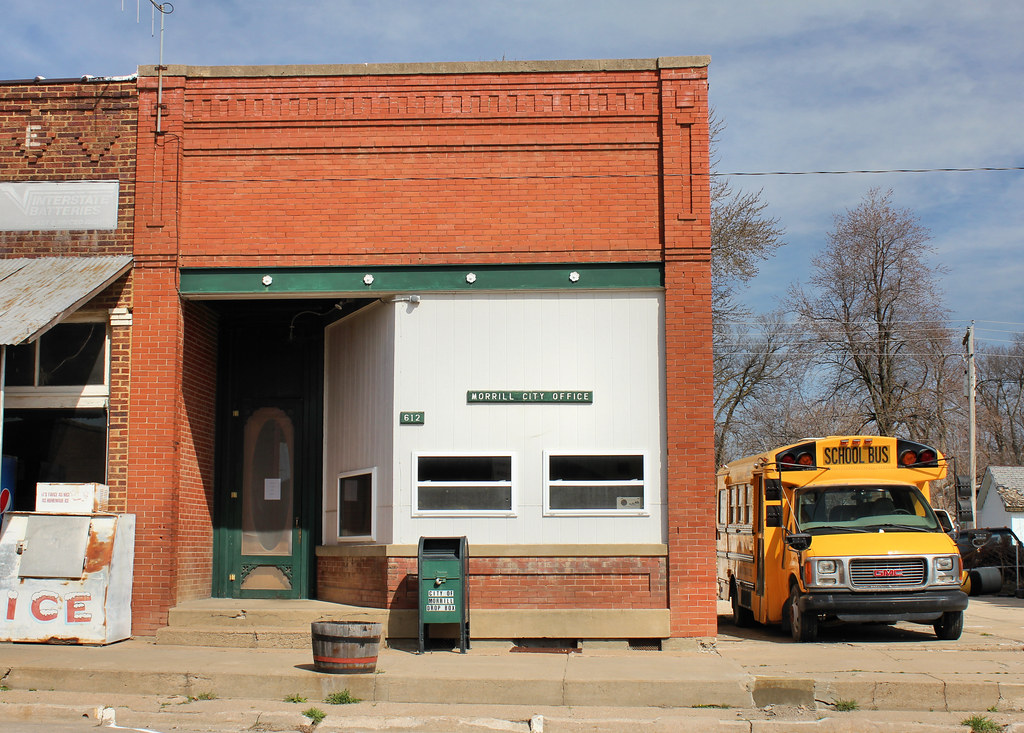 City Office Morrill, KS Originally a bank, it still feat… Flickr