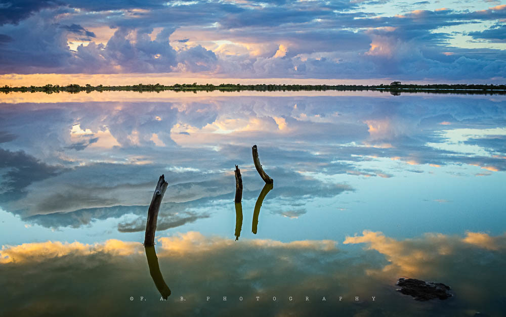 Yallahs Pond Reflections iii St.Thomas, Jamaica Fernandez Barrett