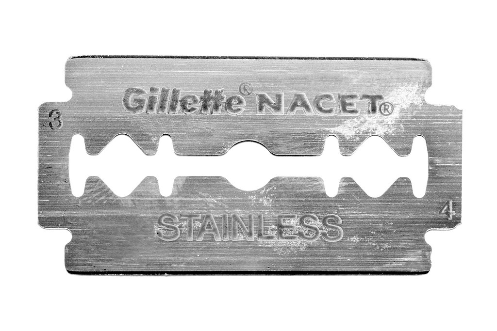 Gillette Nacet Razor Blade Razor blade from Cody Greco's "… Flickr