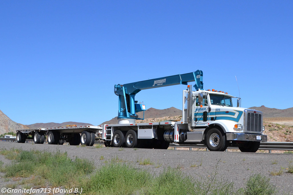Jensen Precast Peterbilt 367 Boom Truck (NV) a photo on Flickriver