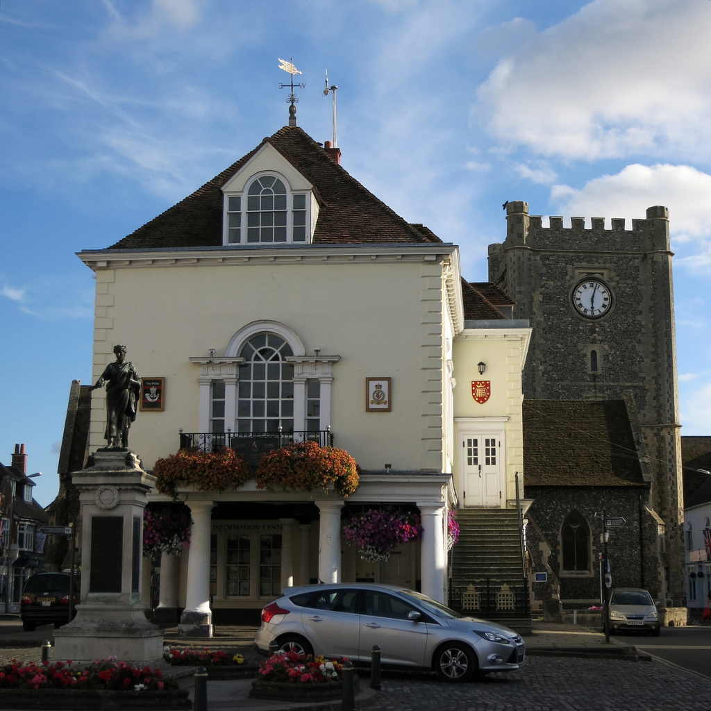 Wallingford Market Place A front view of the 17th century,… Flickr