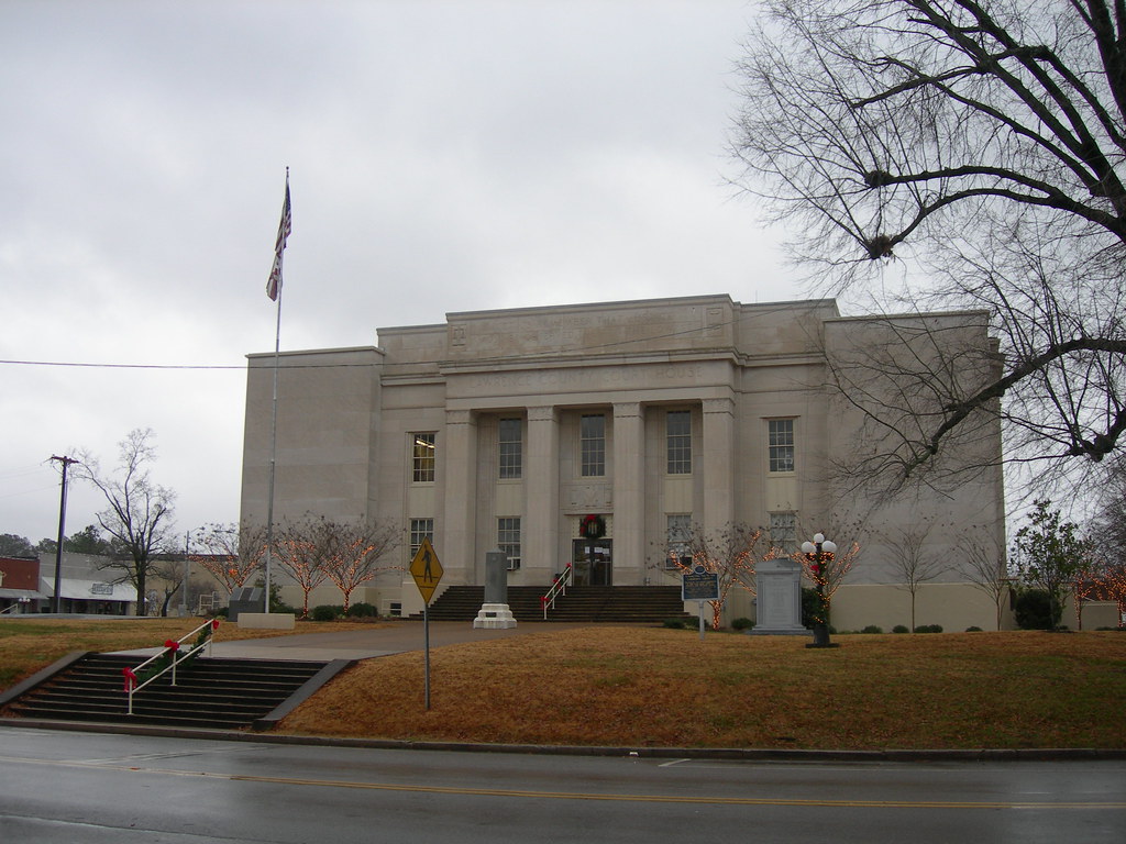 Lawrence County Court House Moulton, Alabama Historic Mark… Flickr
