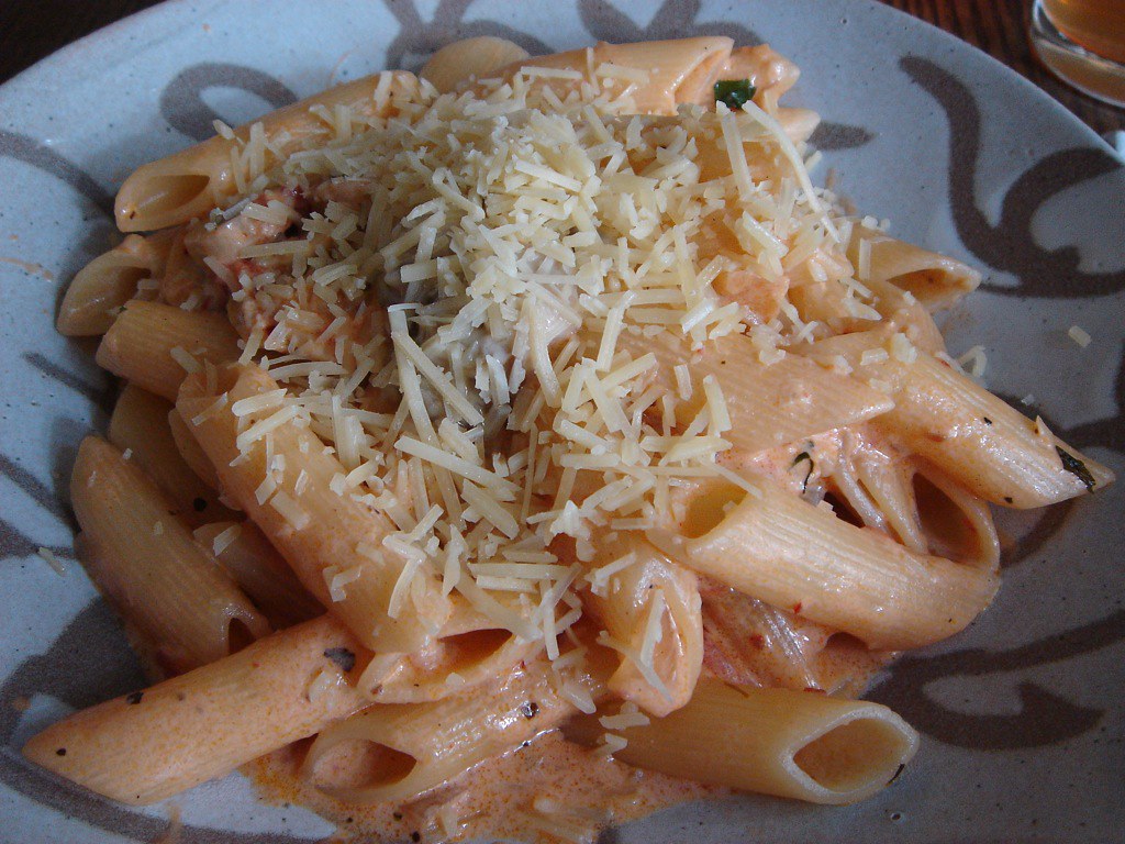 Clam & Oyster Pasta Basil Aclove chef's pasta Kevin Lim Flickr