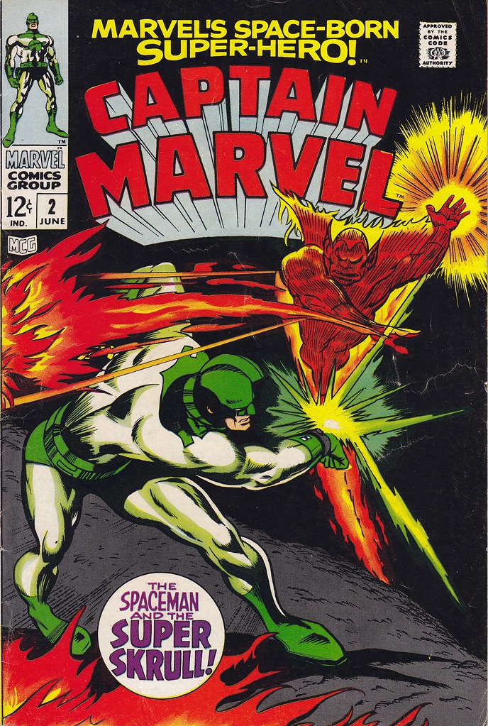 Marvel's SpaceBorn Superhero! Captain Marvel 2 Marvel's … Flickr