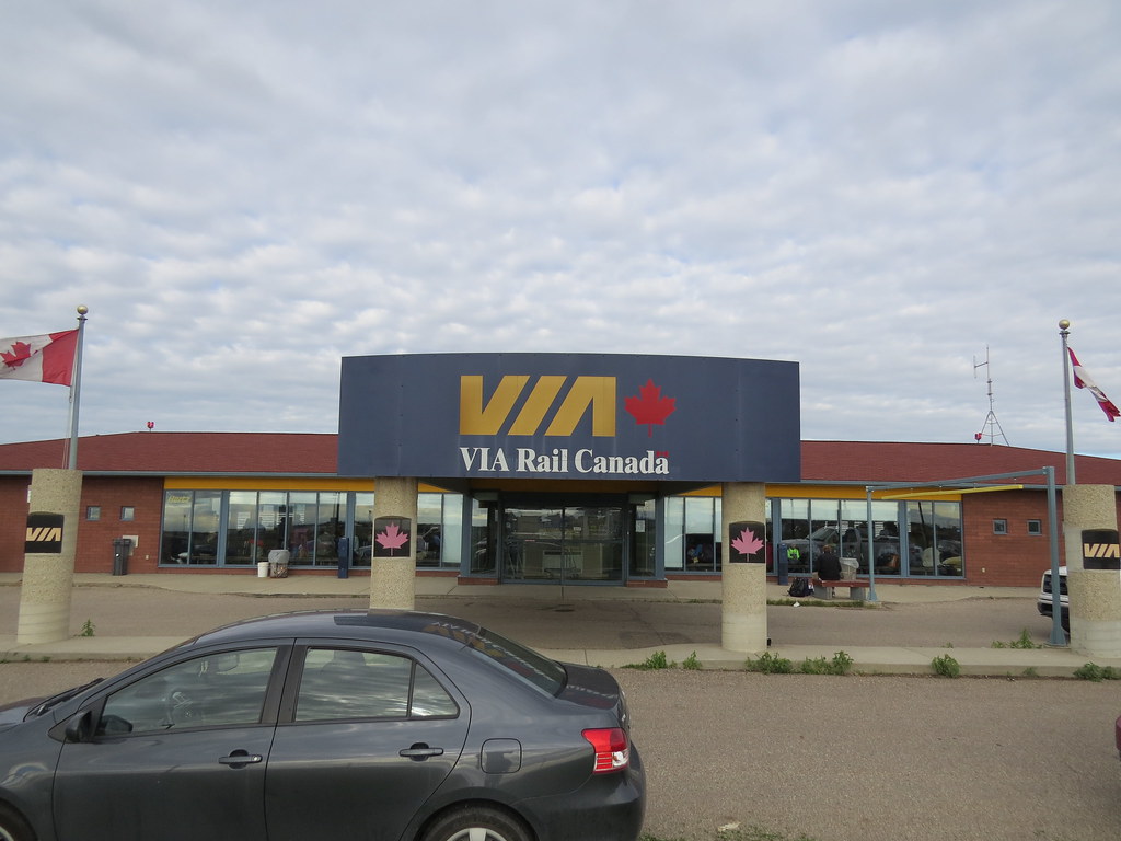 VIA Rail train station in Edmonton, Alberta, Canada Flickr