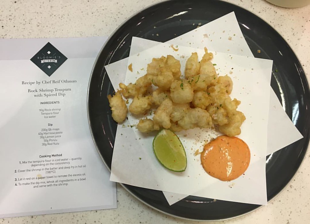 Rock Shrimp Tempura with Spiced Dip by chef refaiekee ch… Flickr