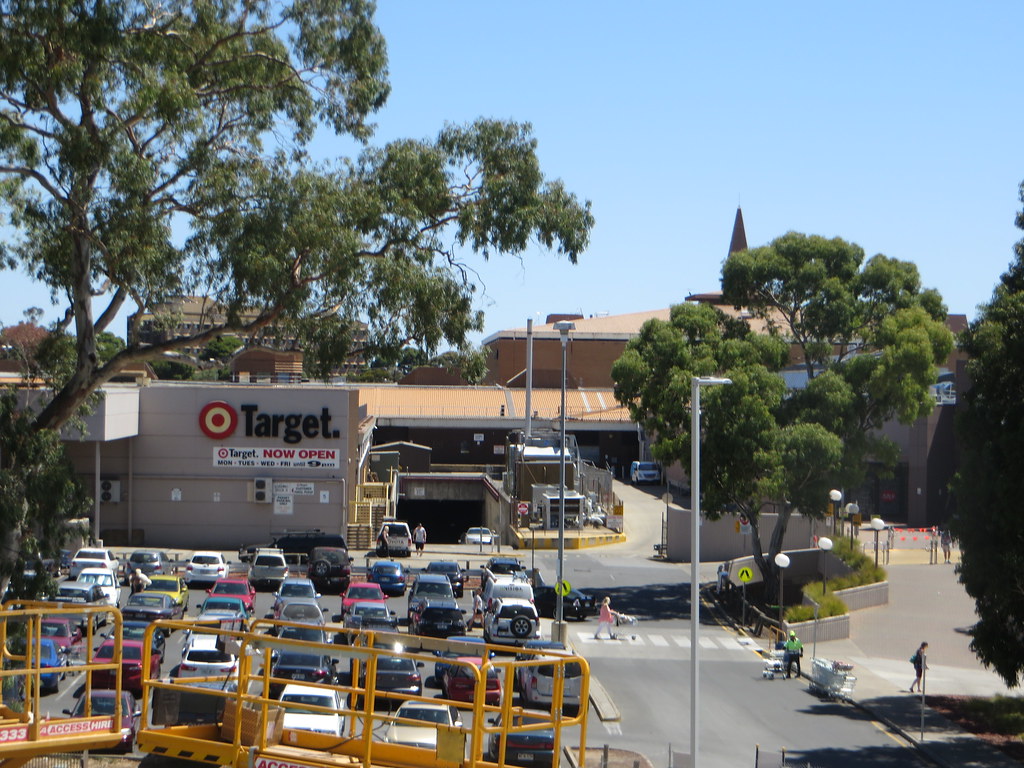 Target Tea Tree Plaza viewed from the top of Aldi Ryan Smith Flickr