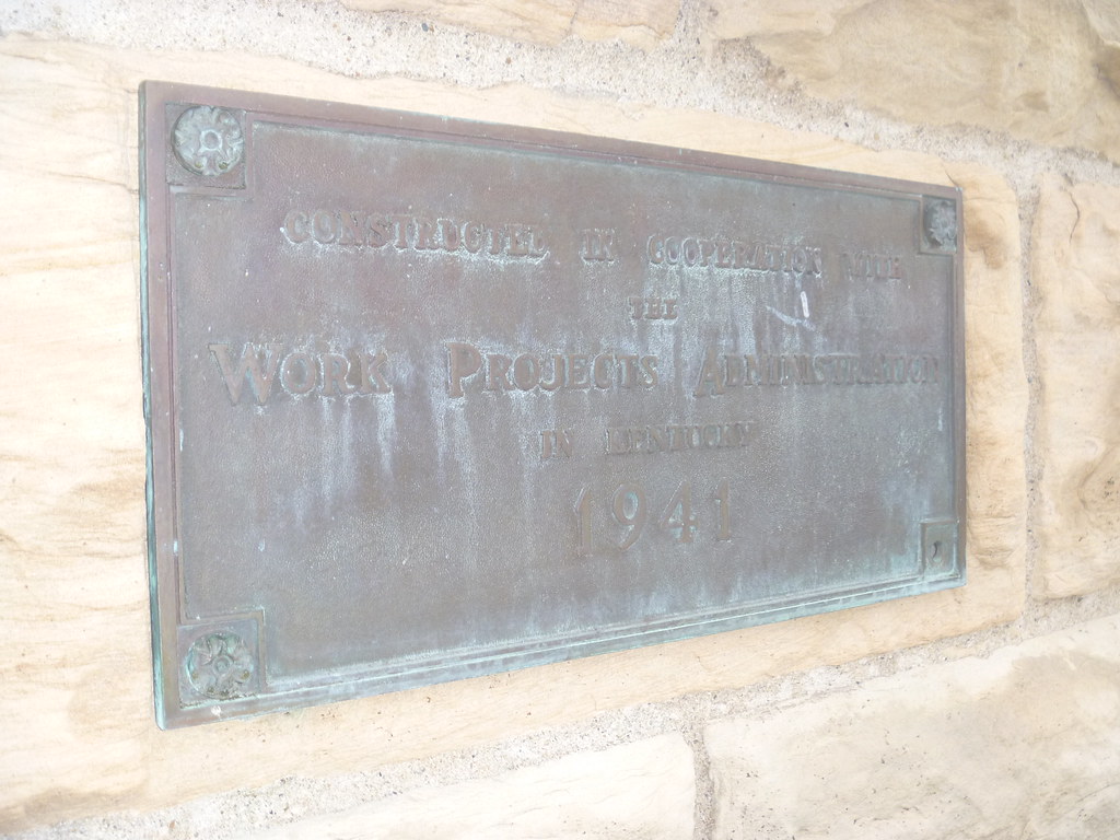 WPA Construction Plaque, Estill County Courthouse, October… Flickr