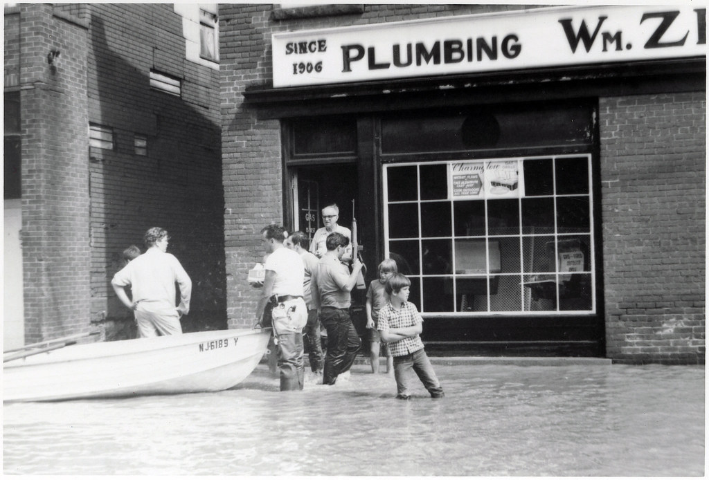 1971 Flood, Bound Brook Flickr