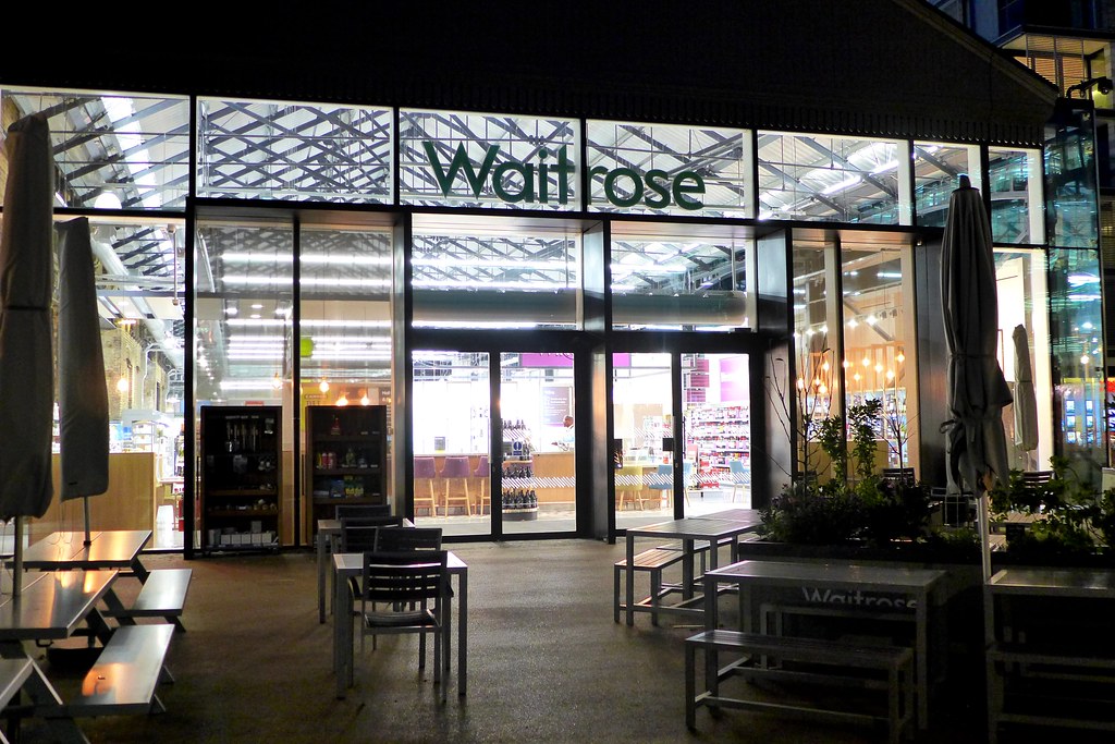 Waitrose Wine Bar, King's Cross, N1 A view from the terrac… Flickr