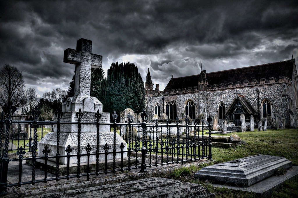 Gothic St Andrews church, Hatfield Peverel, Essex, with th… Flickr