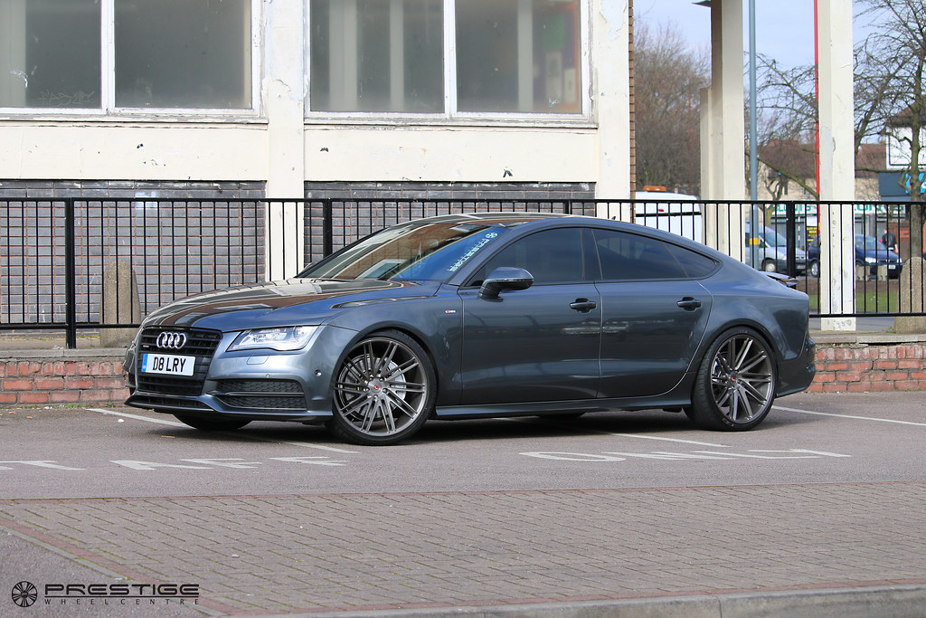 Audi A7 BiTDi on Vossen VPS 307T in Dark Smoke Flickr