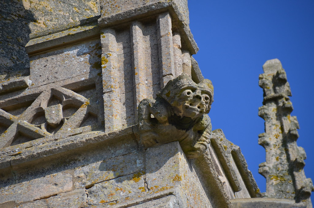 Digby (Lincs), St Thomas' church, grotesque A corner grote… Flickr