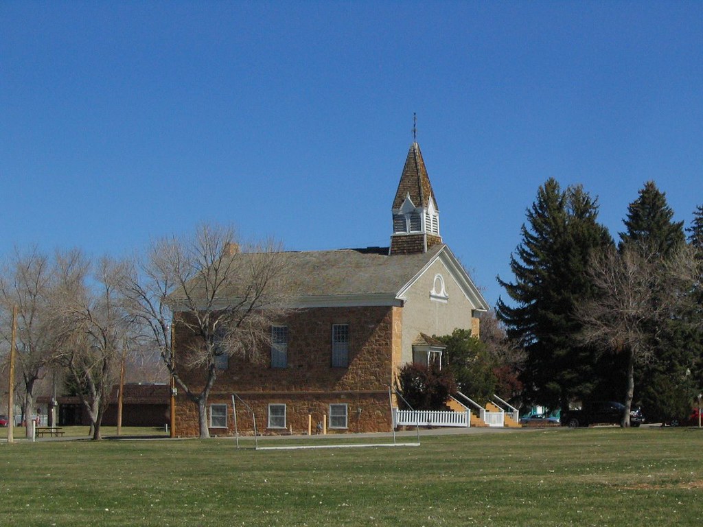 Parowan Meetinghouse (Old Rock Church), Parowan, Utah a photo on