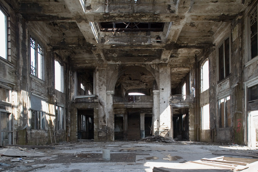 Gary, Indiana Train Station Interior David Schalliol Flickr