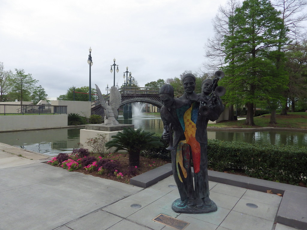 New Orleans Louis Armstrong Park in the French Quarter Stephen Flickr