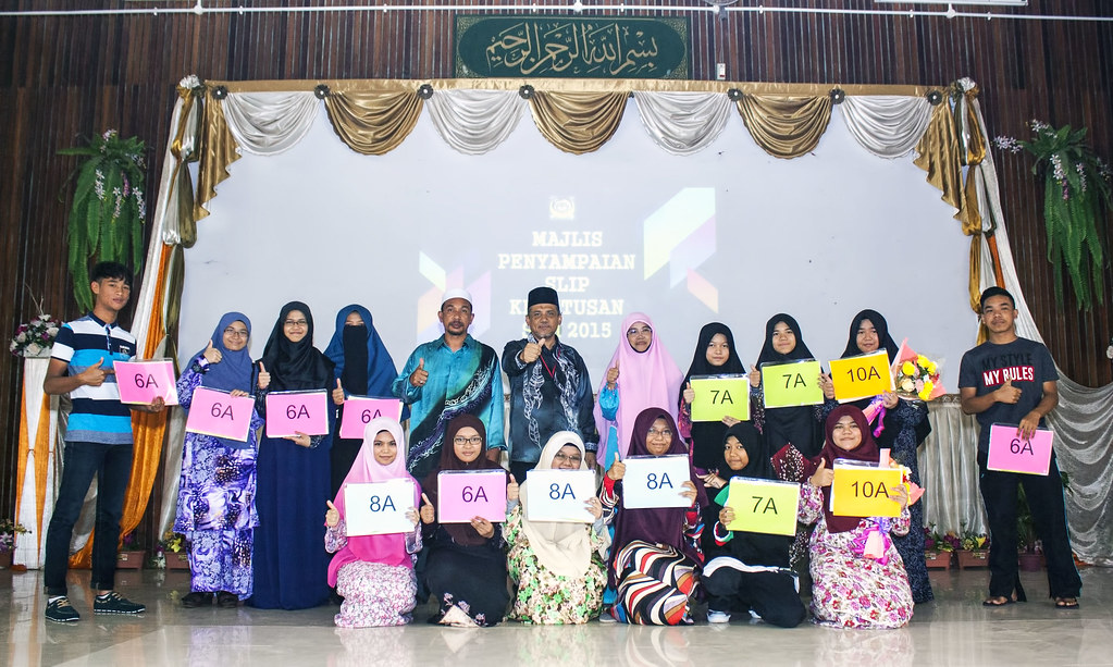 Majlis Penyampaian Slip Keputusan SPM 2015 Dewas SABAS SMA Sultan