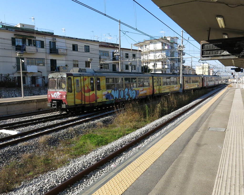 Italy Electric Circumvesuviana San a Cremano Flickr