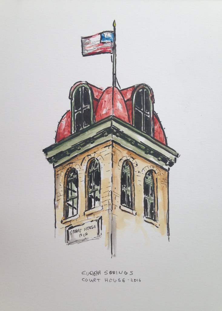 Courthouse, Eureka Springs, Arkansas trevor i am Flickr