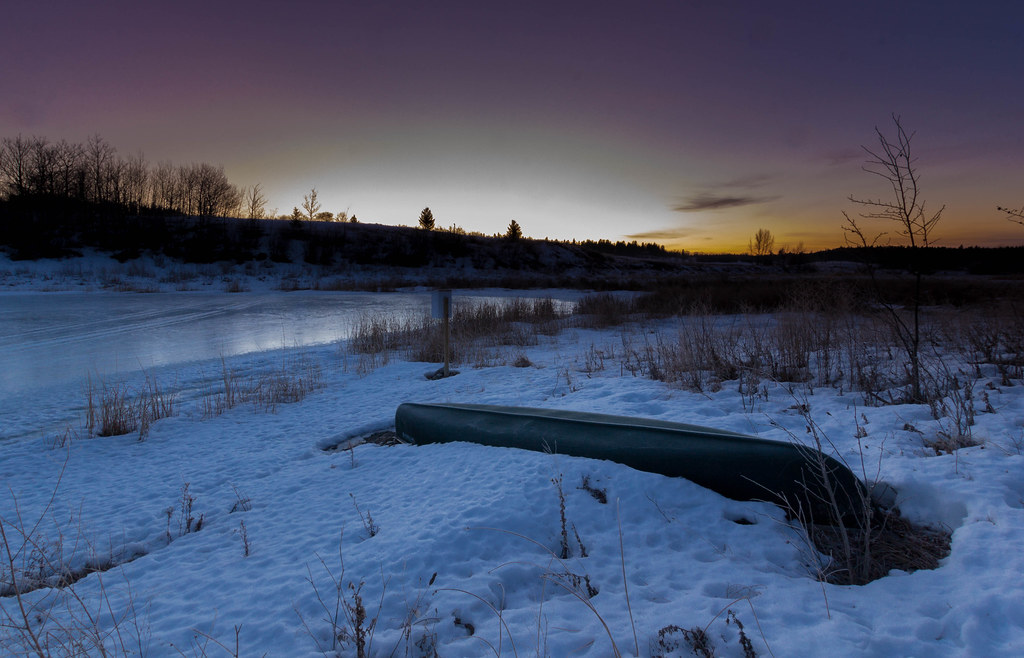 Sunrise at 108 Lake 108 Mile Ranch, BC Barry Porter Flickr