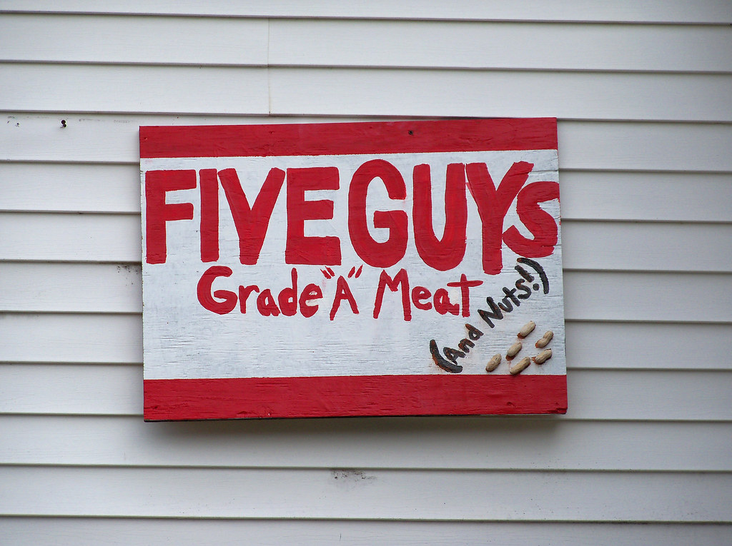 OH Oxford Five Guys Sign for the Five Guys house in Oxfo… Flickr