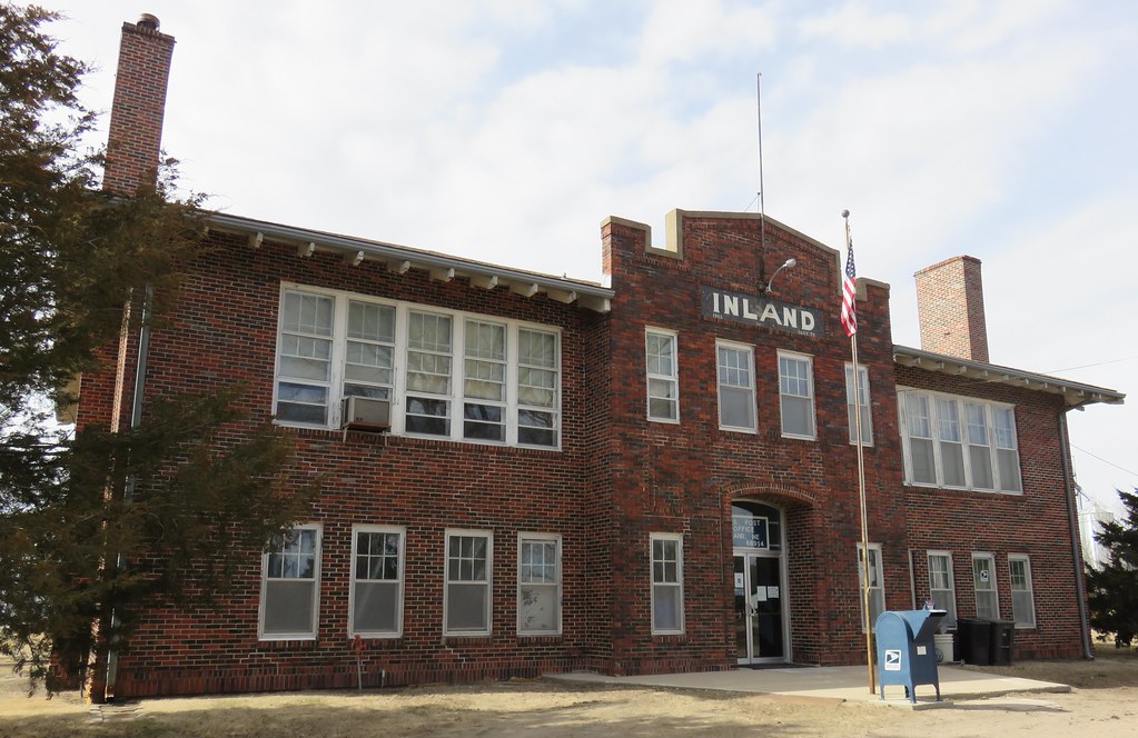 Post Office 68954 (Inland, Nebraska) Built in 1923 as the … Flickr