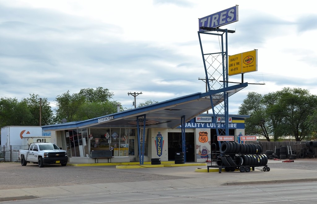 New Mexico Tucumcari, (former) Philllips 66 Gas Station Flickr