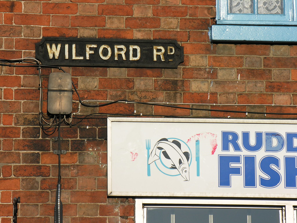 Wilford Road Wilford Road Road Sign Ruddington Photos Flickr