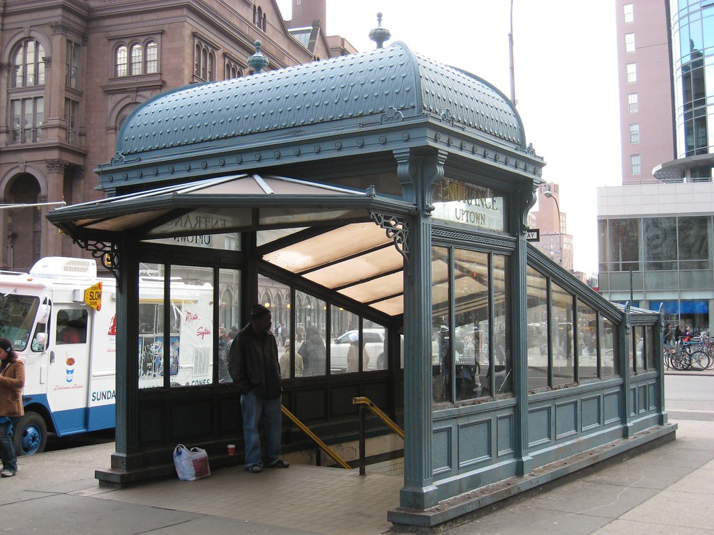 Astor Place Subway Entrance Uptown 6 Train Astor Place, … Flickr