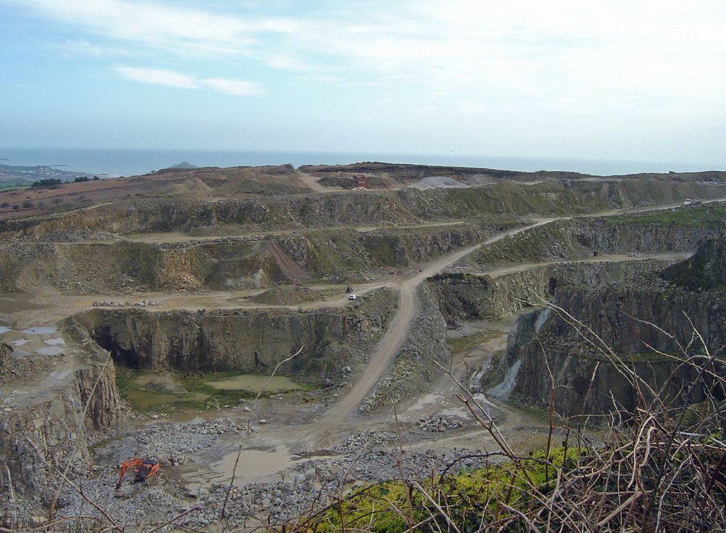 Castle an Dinas Quarry nr Penzance Charles Flickr