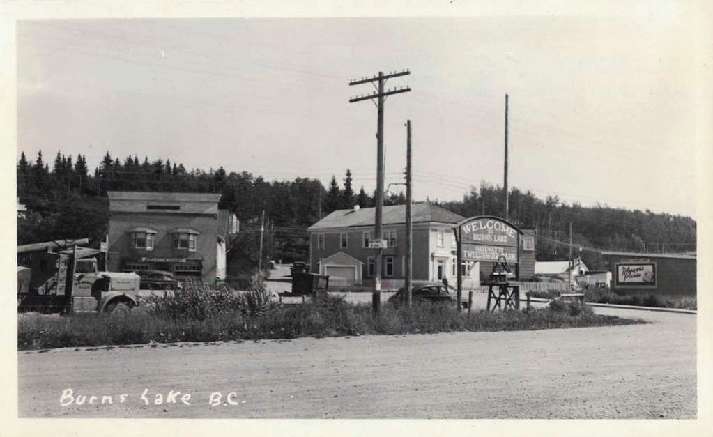 Postcard Burns Lake, BC, 1950s "Burns Lake B.C." CKC Post… Flickr