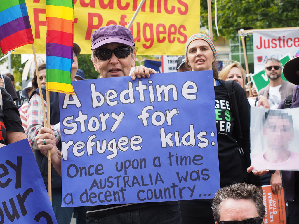 Palm Sunday Rally for Refugees Canberra 20163200523.jpg… Flickr