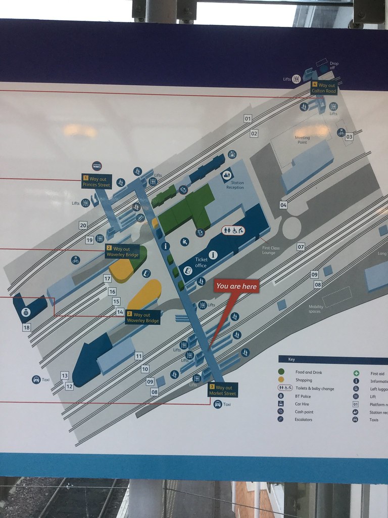 Edinburgh Waverley station plan. Network Rail has managed … Flickr
