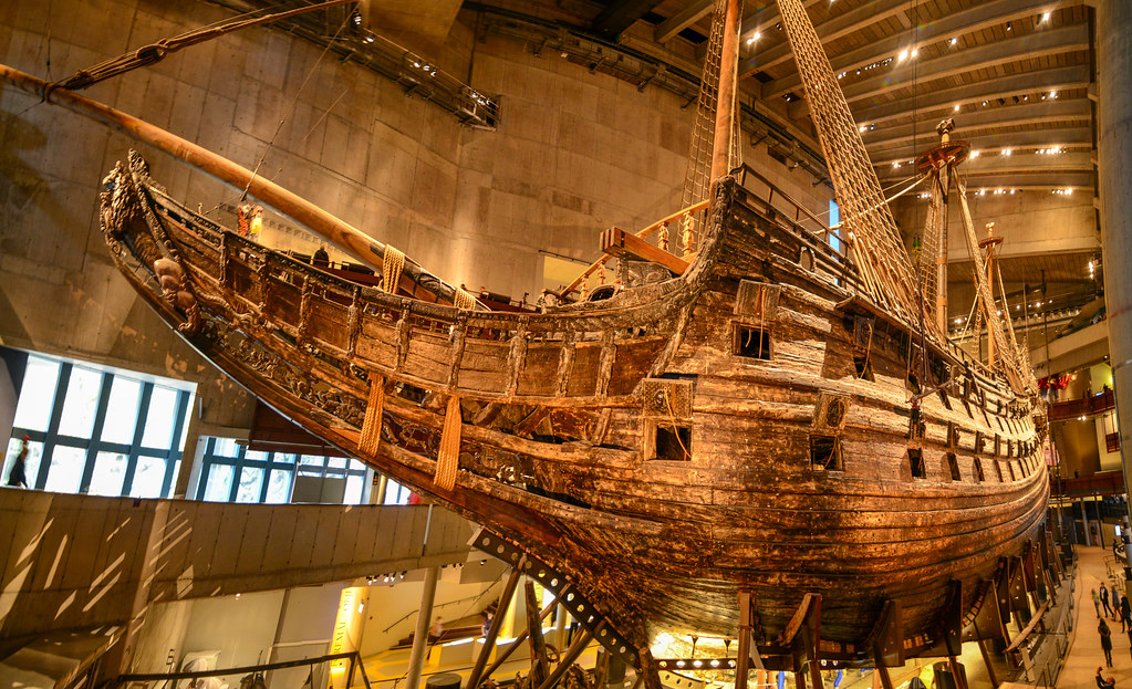 Panorama of "Vasa", a fully intact 64 gun warship from the… Flickr