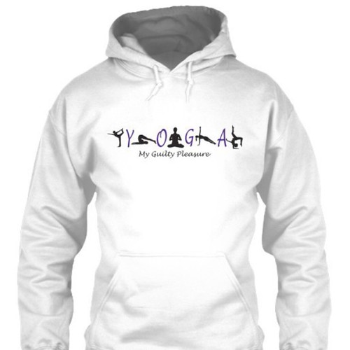 Yoga Hoodie "Yoga, My Guilty Pleasure" yoga yogahoodie… Flickr