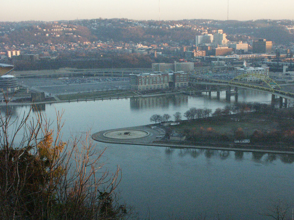 Pittsburgh The Forks of the Ohio River National Landmark Flickr