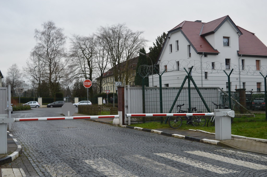 Main gate Herford british army base Germany Main gate Herf… Flickr