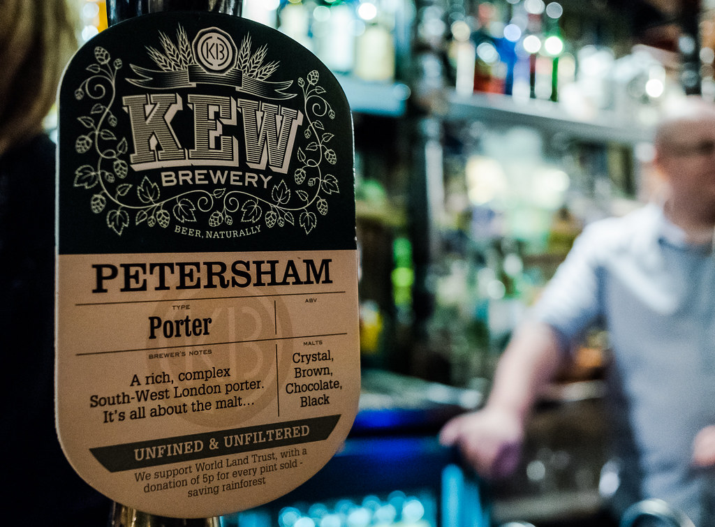 Petersham Porter ( Beer Pump Label High ISO) Fujifilm X… Flickr
