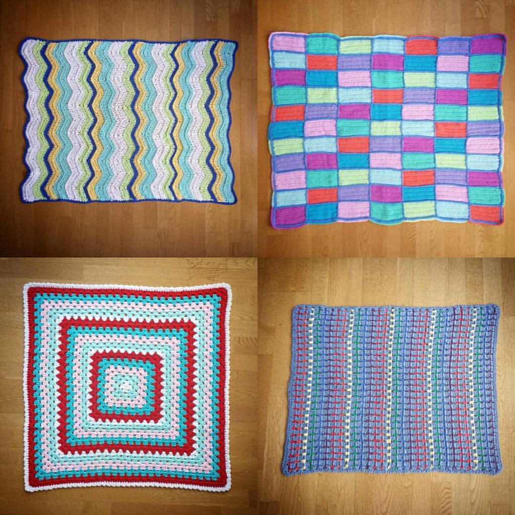 Baby blankets for charity. crochet craftastherapy croch… Flickr