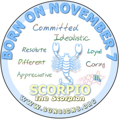November 7 Birthday Horoscope Personality This Scorpio