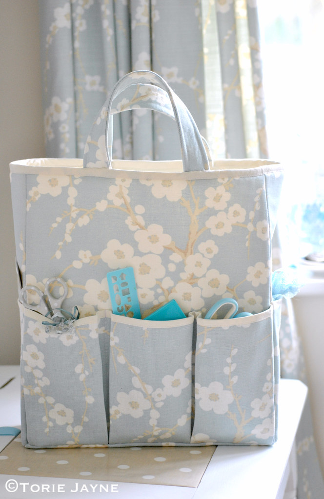 Craft Storage Bag sewing tutorial 20 Blogged at Torie Jayn… Flickr