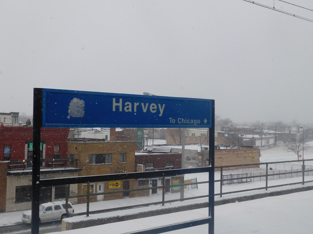 Harvey Station Harvey, Illinois Adam Moss Flickr
