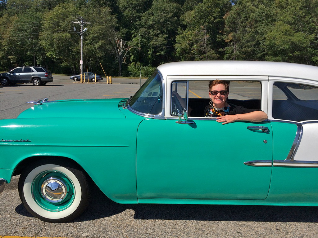 1955 Chevy Belair Route 1 Saugus MA Retro Roadmap Roundup … Flickr
