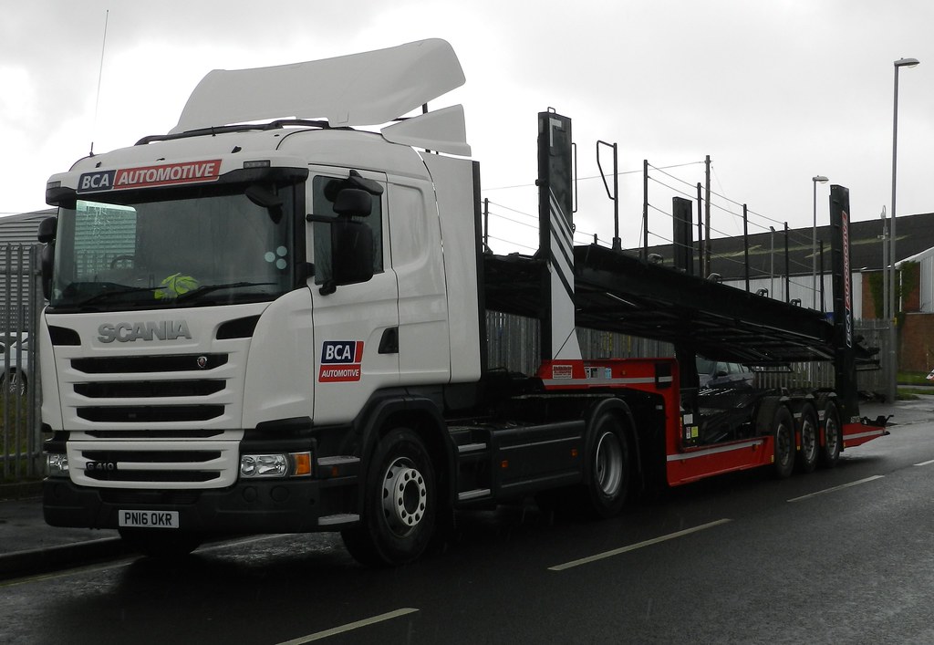 PN16OKR BCA Automotive Scania Car Transporter Airport Serv… Flickr